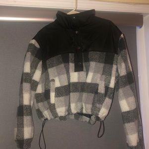 Ardene Plaid Sweater